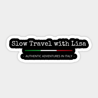 Slow Travel with Lisa Sticker